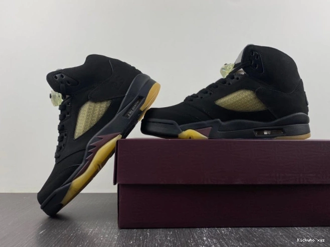Maniere Jordan Ma Air Black 5 A x FD1330-001 0805